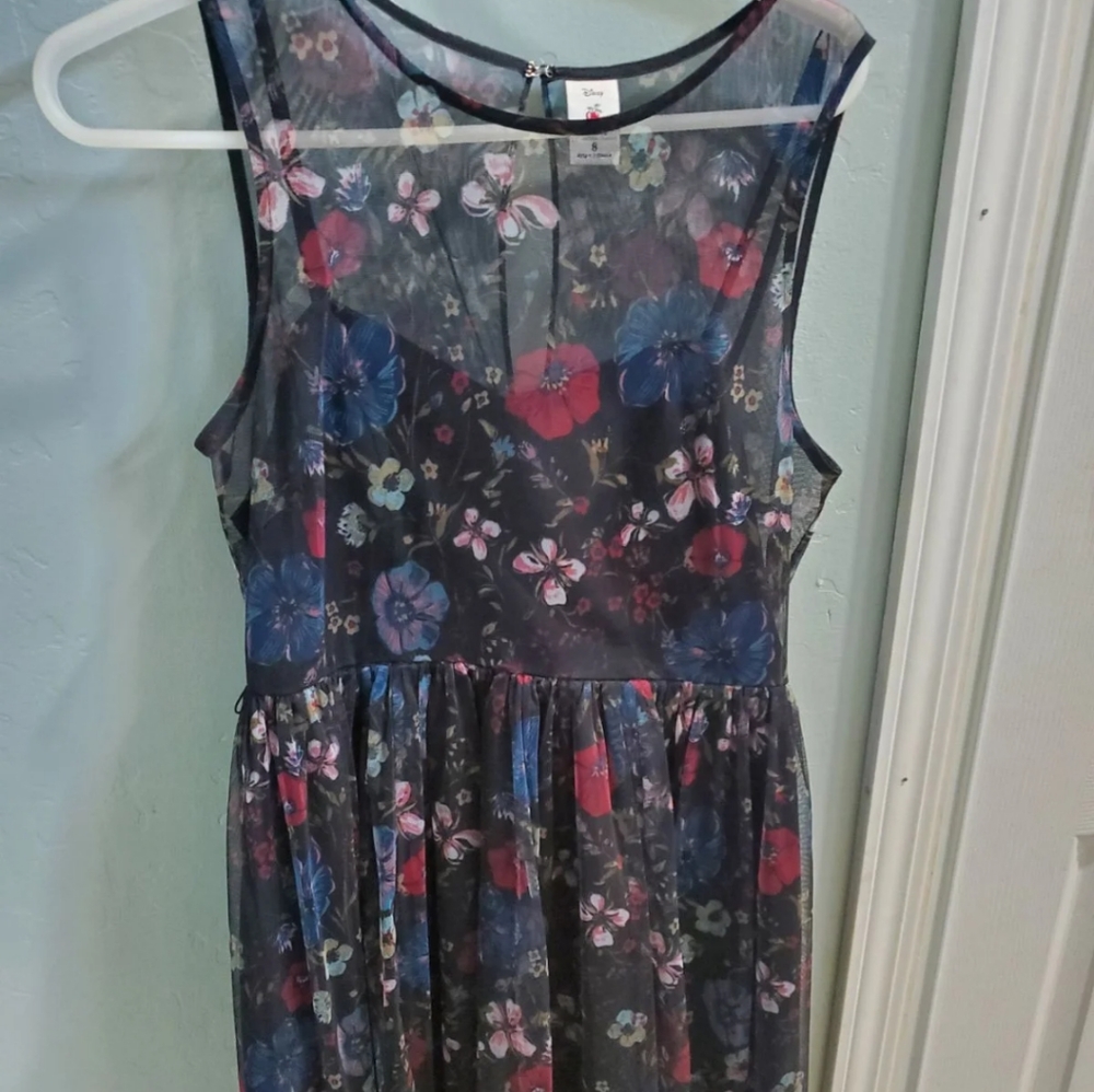 Floral high low dress